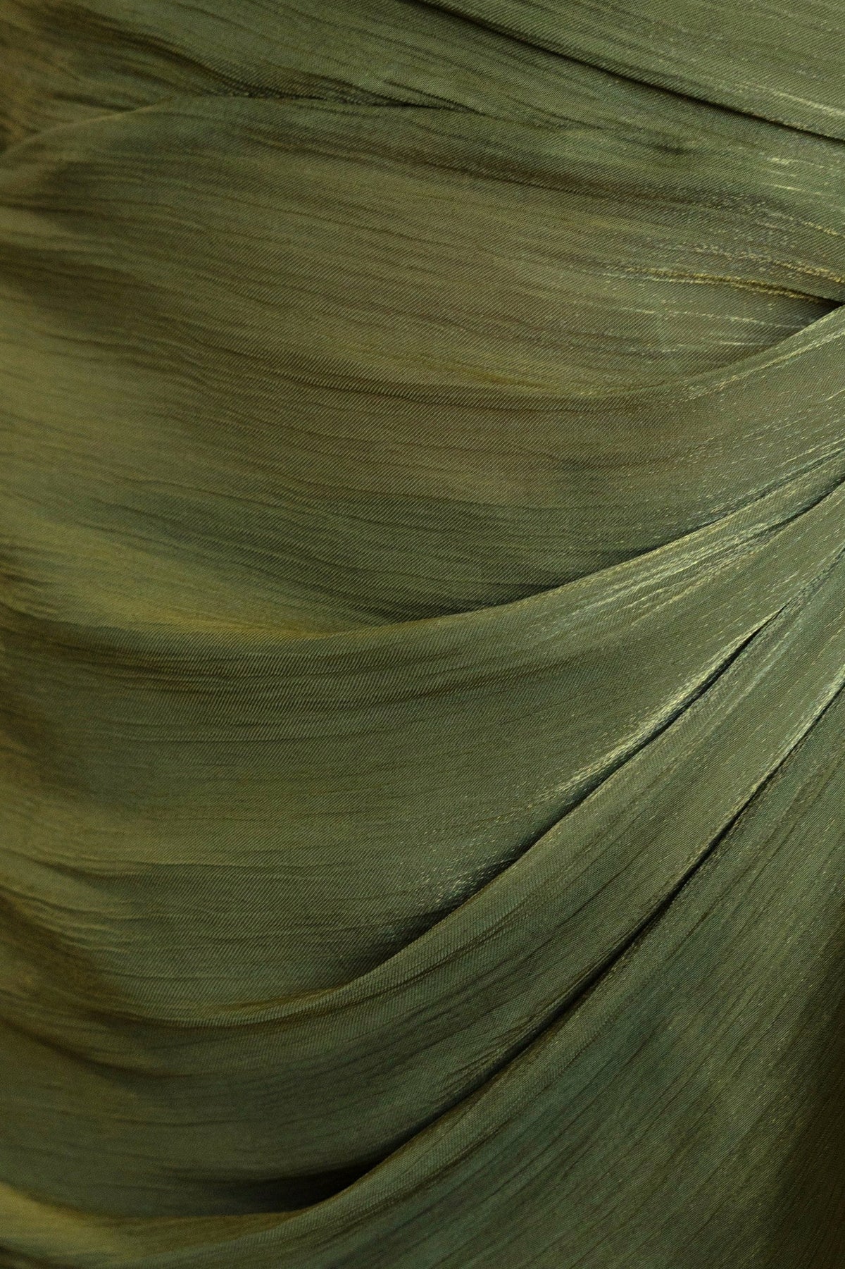 One Shoulder Draped Maxi Dress