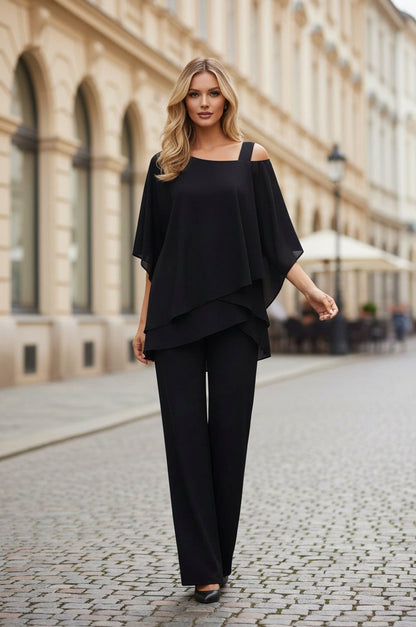 Chiffon Layered Matching Set