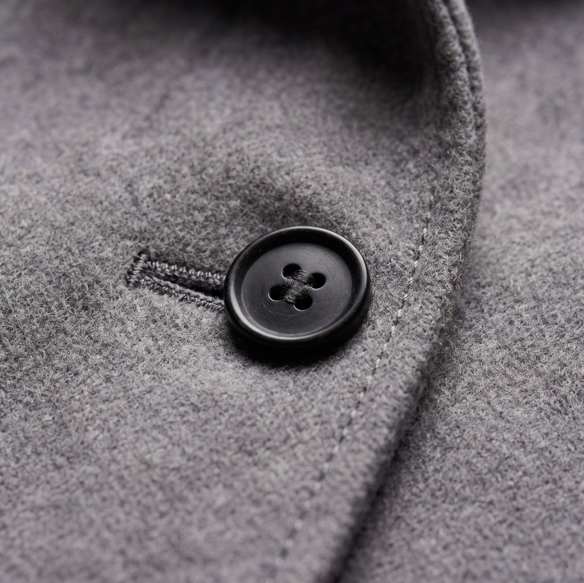 Collared Single Breasted Long Sleeve Coat