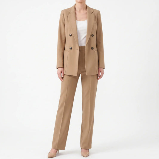 Double Breasted Blazer and Pants Set