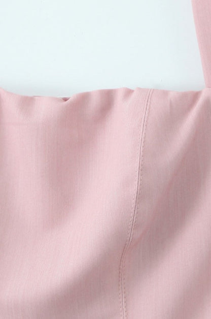Drop Waist Halter Pleated Mini Dress