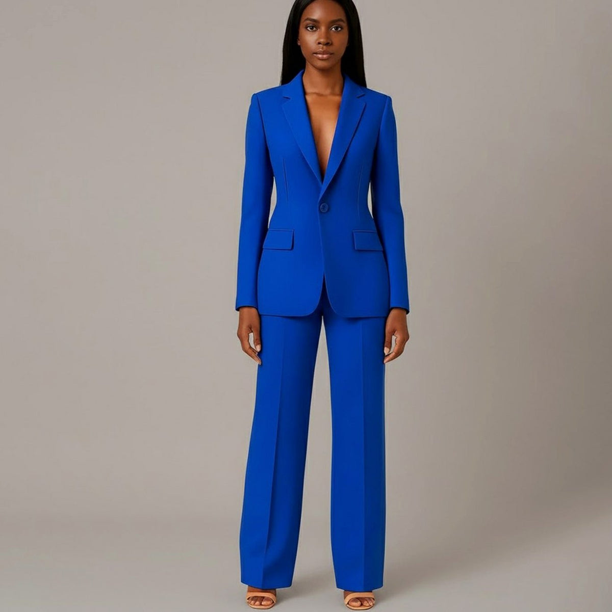 Fitted Long Sleeve Matching Set