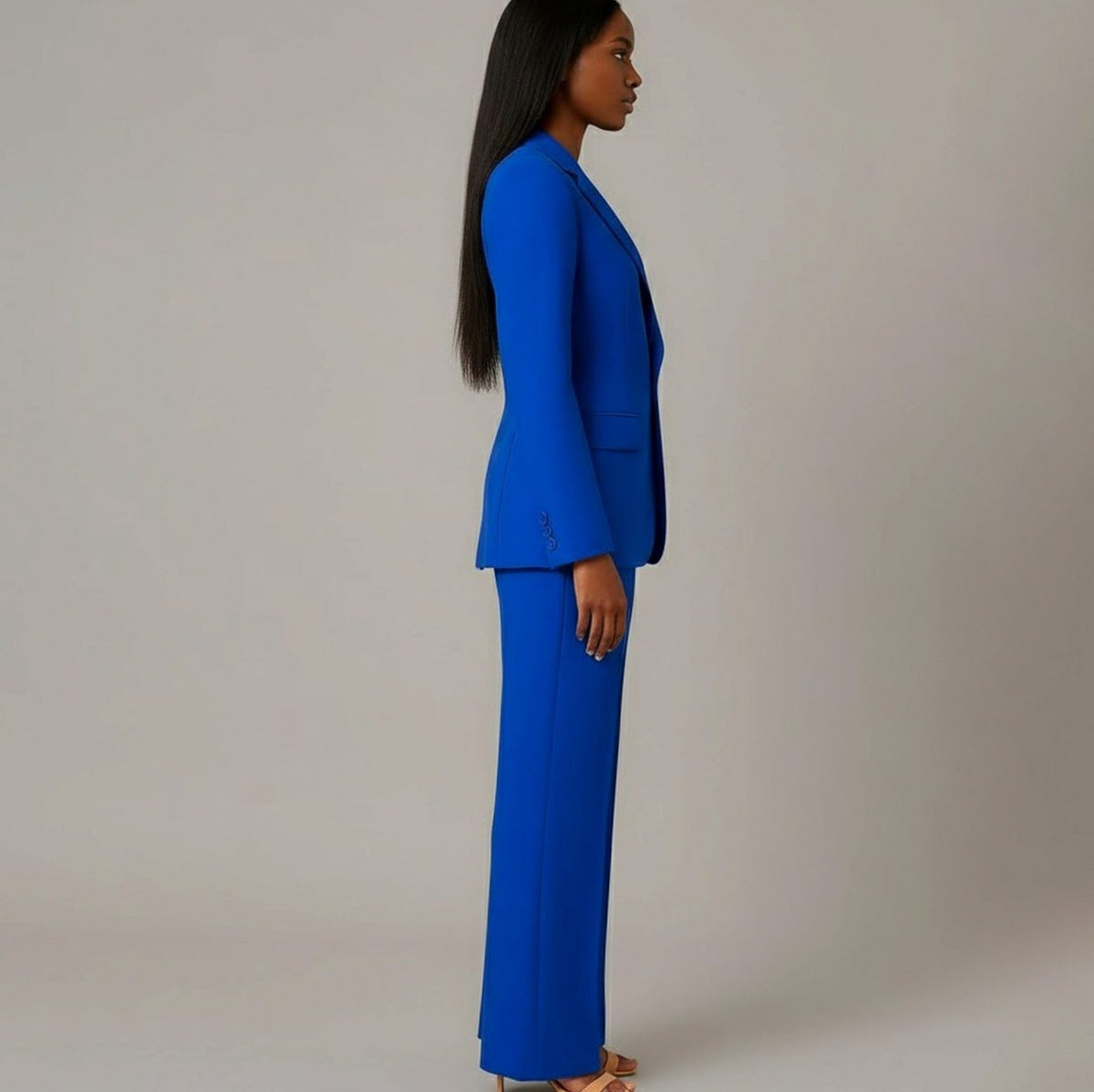 Fitted Long Sleeve Matching Set