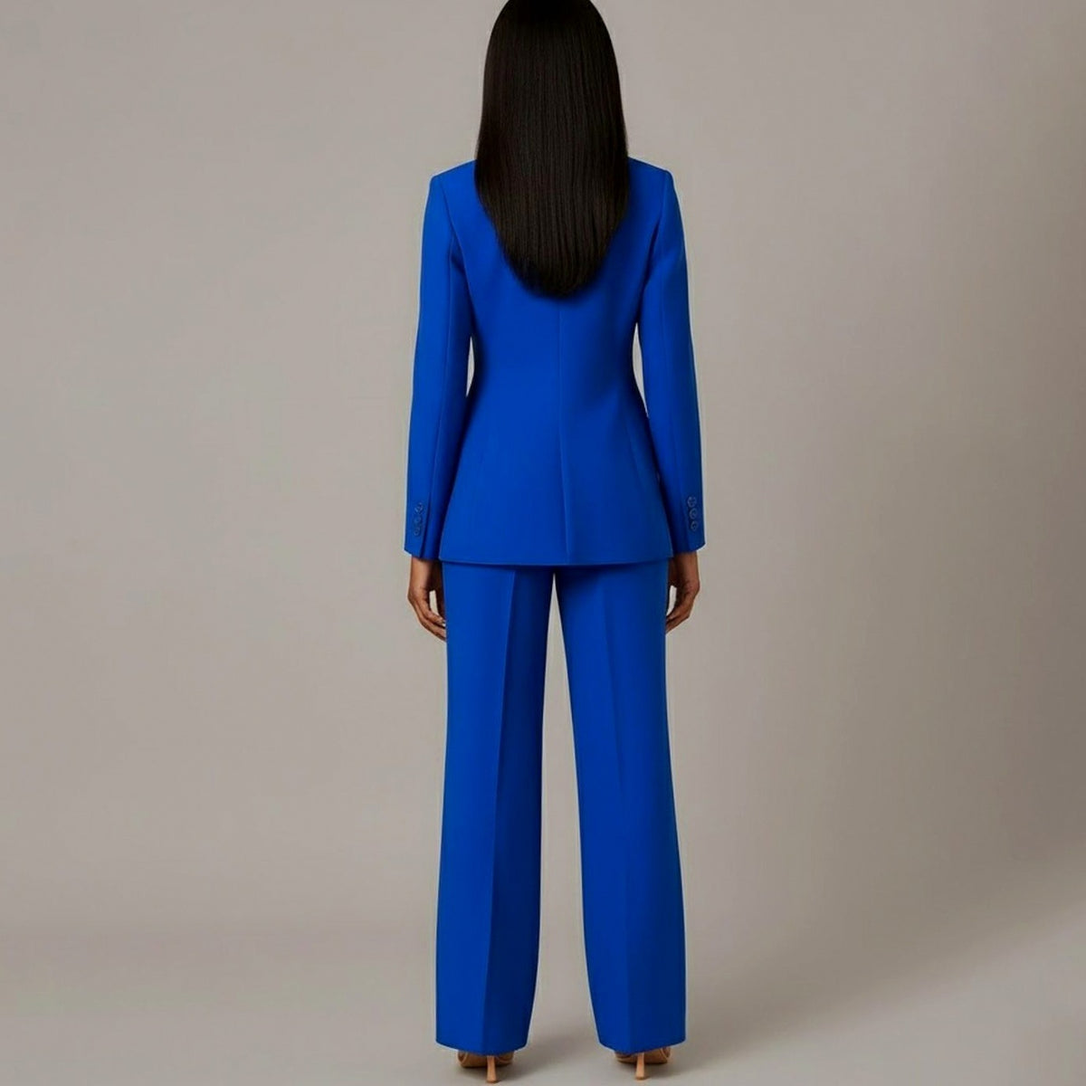 Fitted Long Sleeve Matching Set