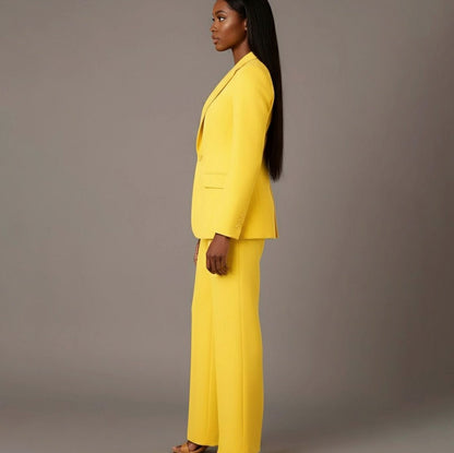 Fitted Long Sleeve Matching Set
