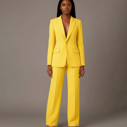 Fitted Long Sleeve Matching Set