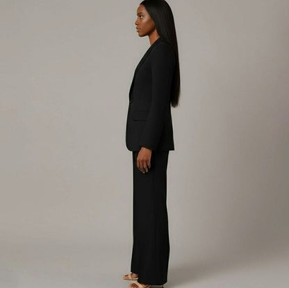 Fitted Long Sleeve Matching Set