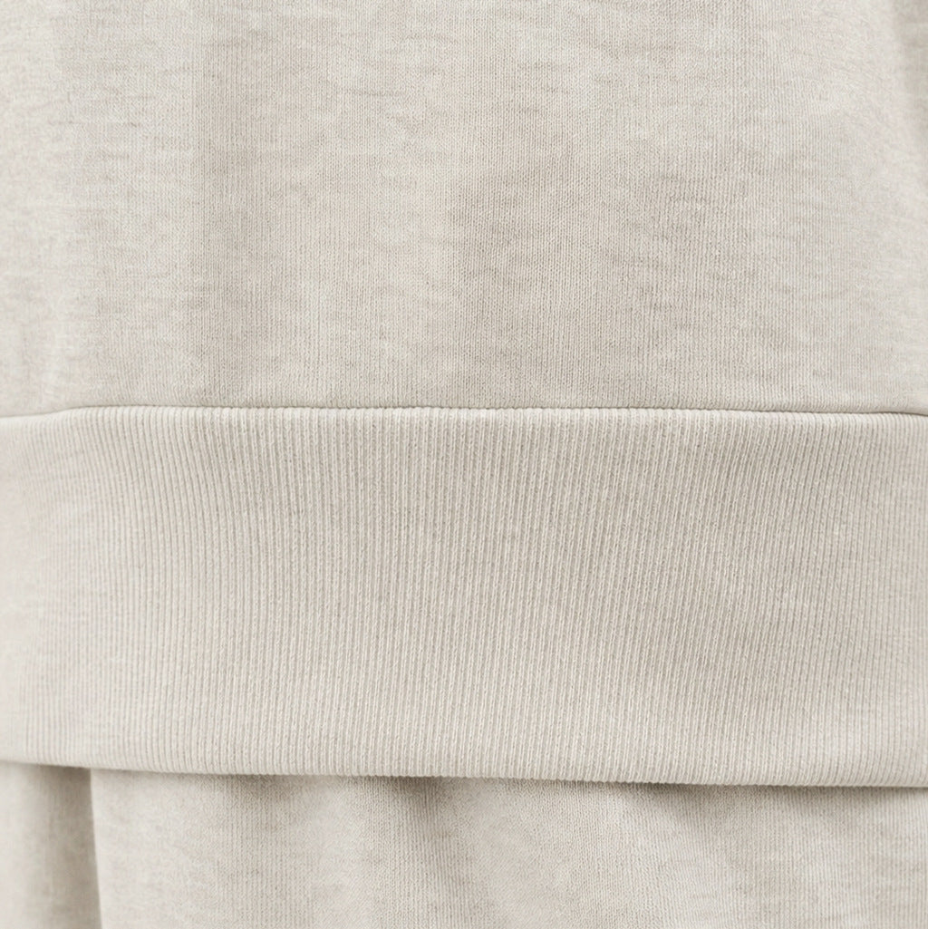 Fleece Henley Wide Leg Two Piece Set
