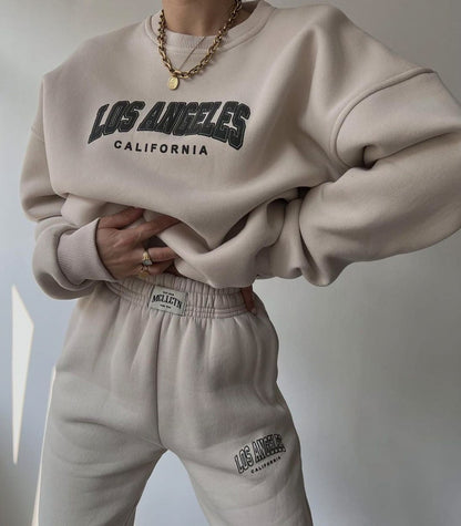Graphic Crewneck Oversized Sweatshirt