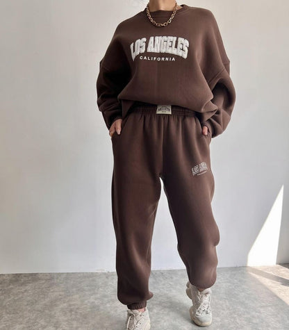 Graphic Crewneck Oversized Sweatshirt