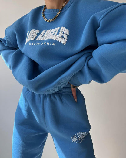 Graphic Crewneck Oversized Sweatshirt