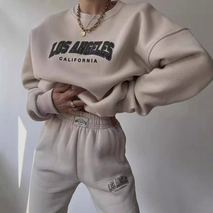 Graphic Crewneck Oversized Sweatshirt