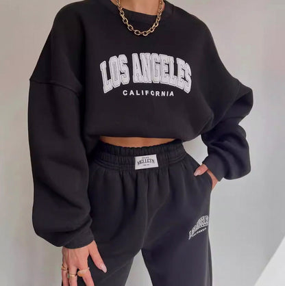 Graphic Crewneck Oversized Sweatshirt