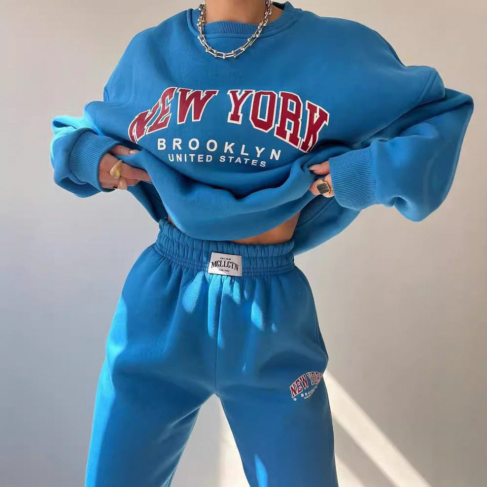 Graphic Crewneck Oversized Sweatshirt