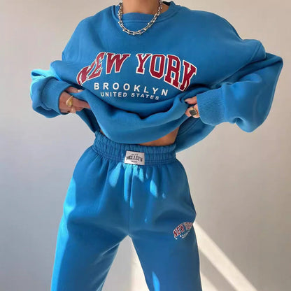 Graphic Crewneck Oversized Sweatshirt