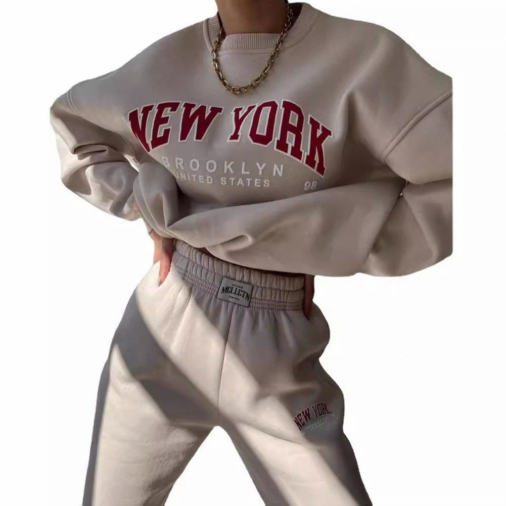 Graphic Crewneck Oversized Sweatshirt