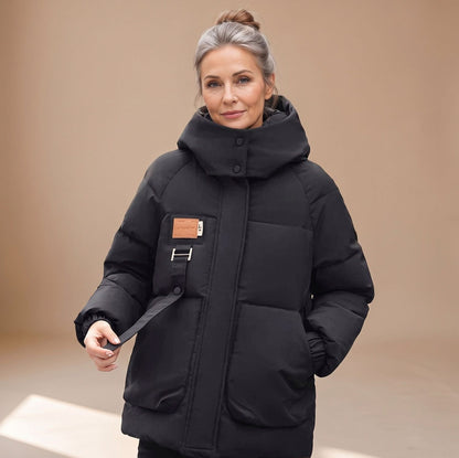 Hooded Quilted Puffer Jacket