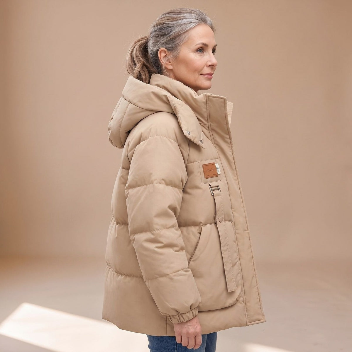 Hooded Quilted Puffer Jacket