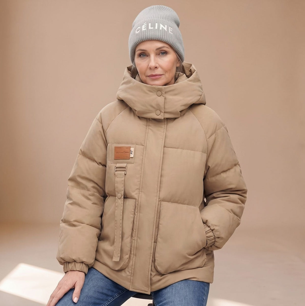 Hooded Quilted Puffer Jacket