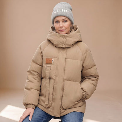 Hooded Quilted Puffer Jacket