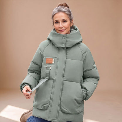 Hooded Quilted Puffer Jacket