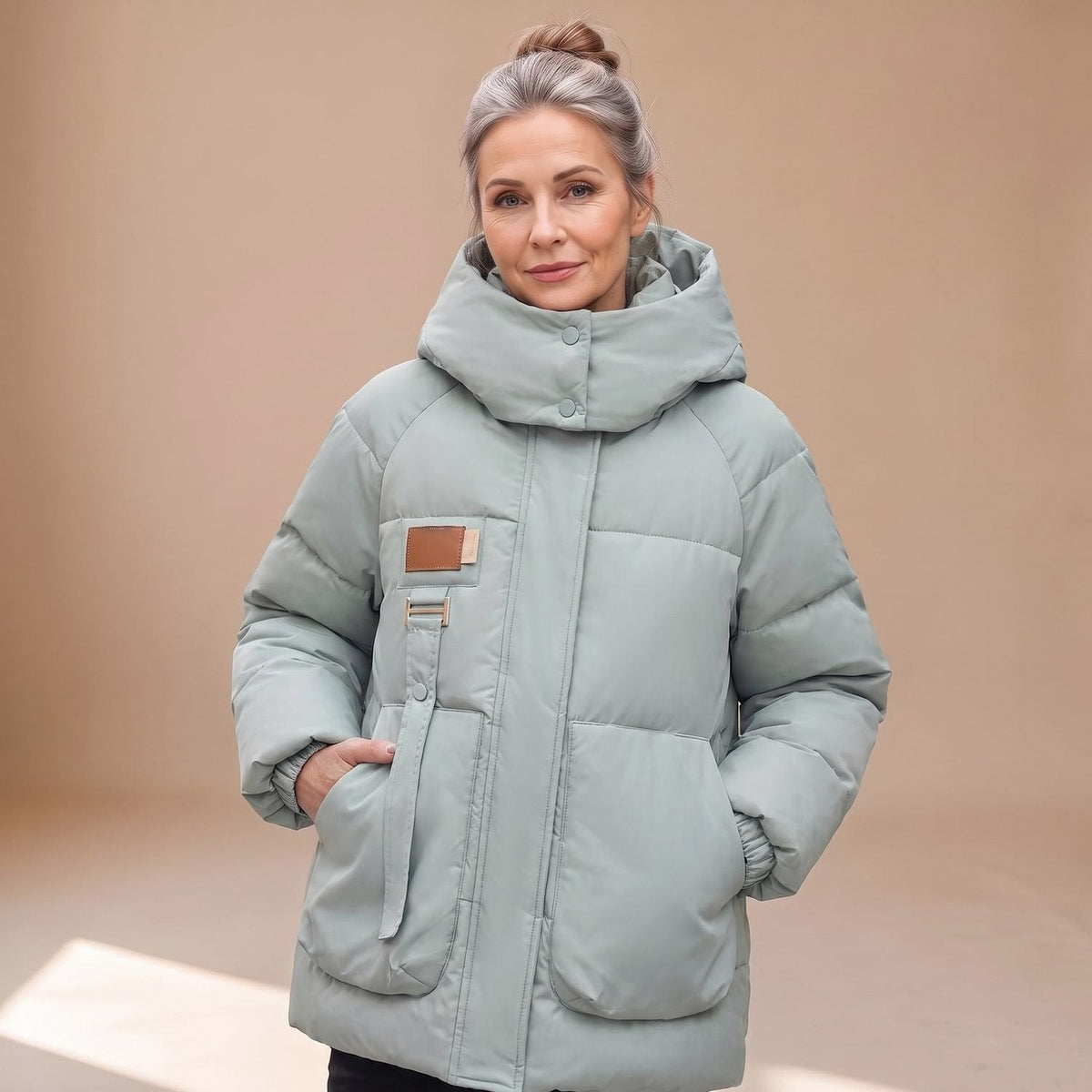Hooded Quilted Puffer Jacket