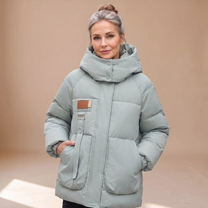Hooded Quilted Puffer Jacket