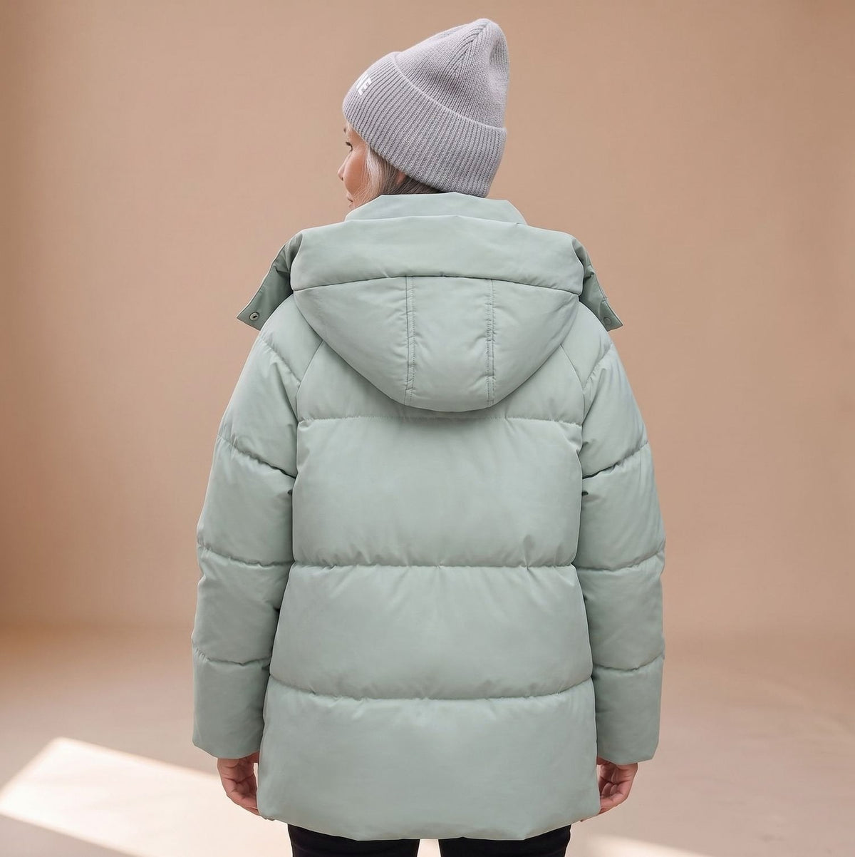 Hooded Quilted Puffer Jacket