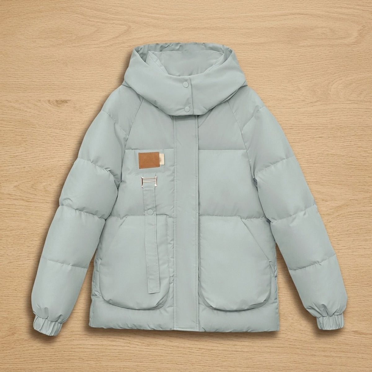 Hooded Quilted Puffer Jacket
