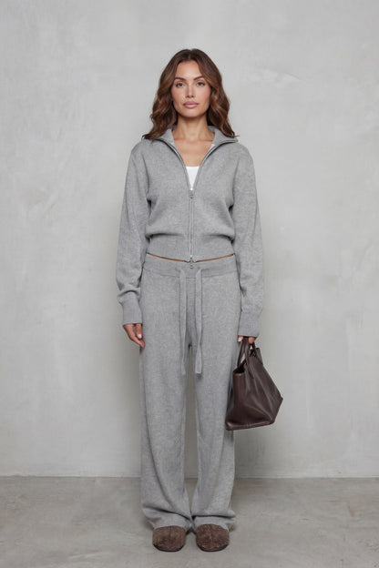 Knit Long Sleeve Matching Set