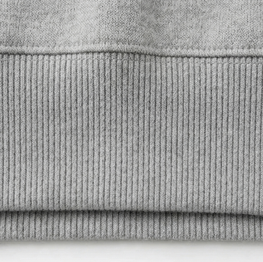 Knit V Neck Long Sleeve Matching Set