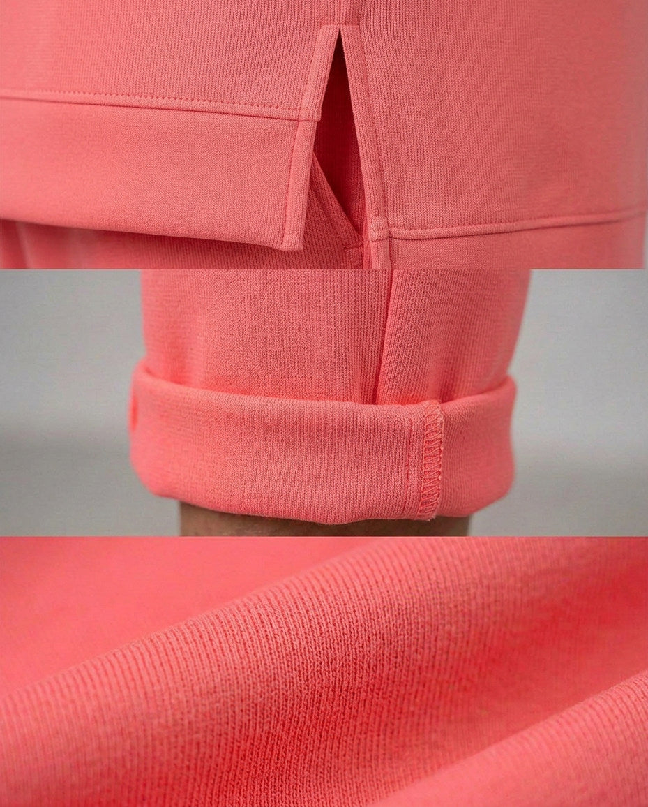 Off Shoulder Sweatshirt Matching Set