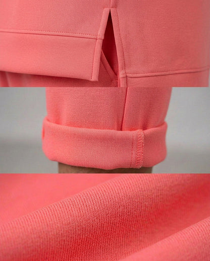 Off Shoulder Sweatshirt Matching Set