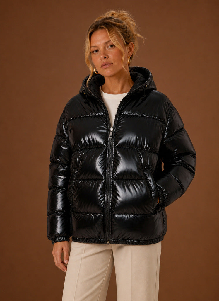 Quilted Hooded Puffer Jacket