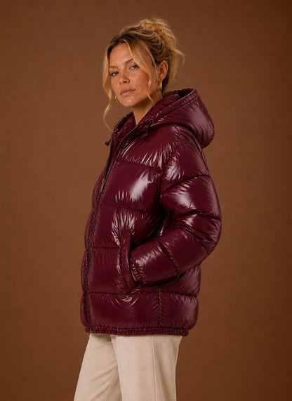 Quilted Hooded Puffer Jacket