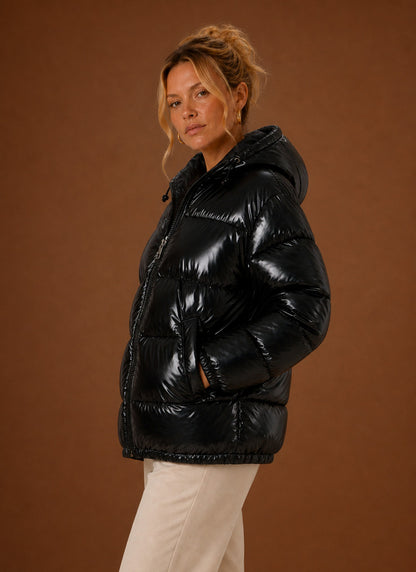 Quilted Hooded Puffer Jacket