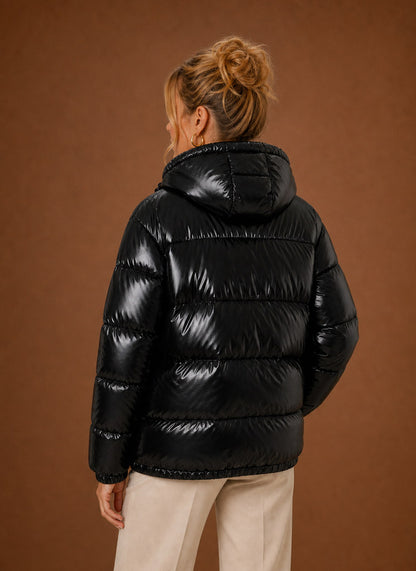 Quilted Hooded Puffer Jacket