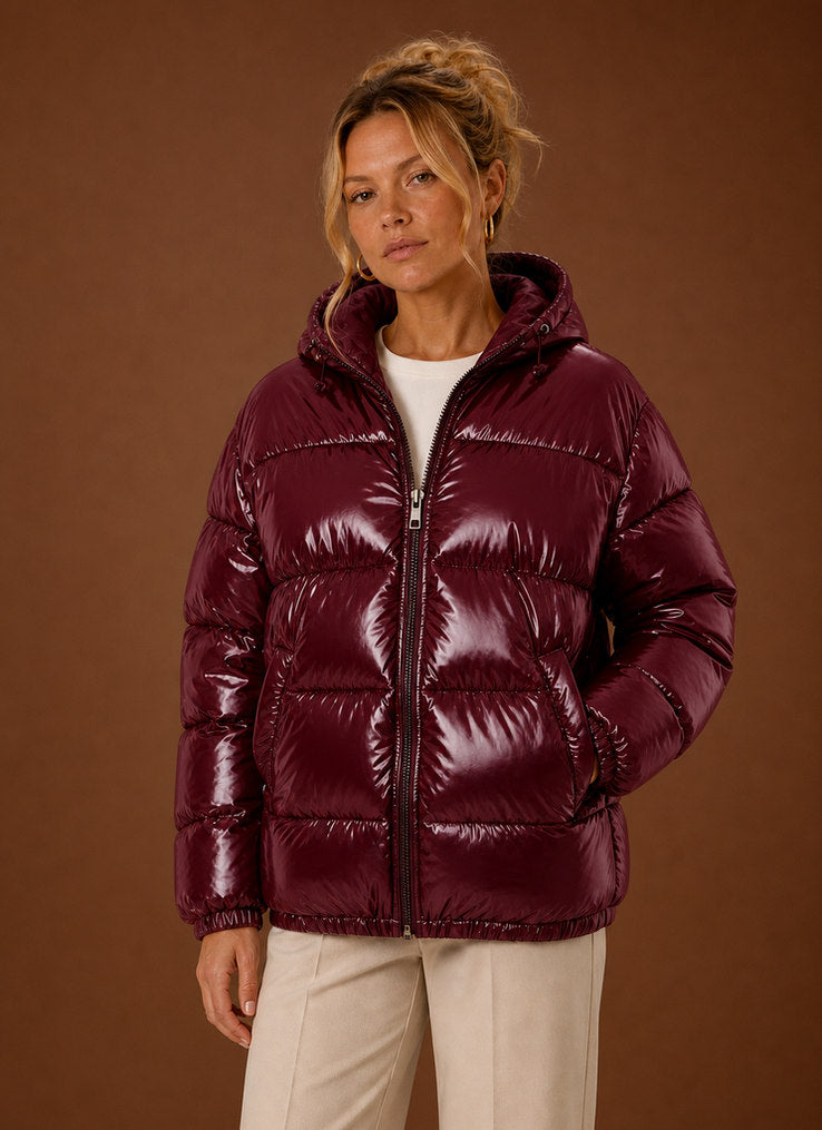 Quilted Hooded Puffer Jacket