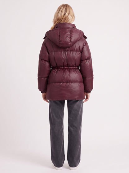 Quilted Long Sleeve Puffer Jacket