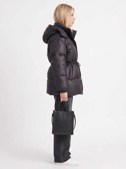 Quilted Long Sleeve Puffer Jacket