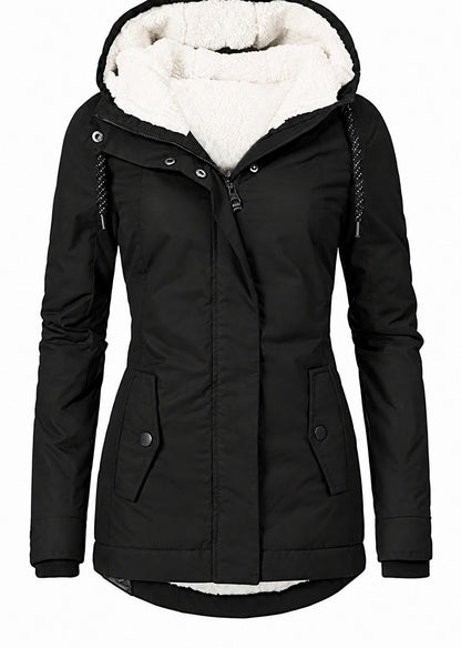 Sherpa Lined Hooded Parka Jacket
