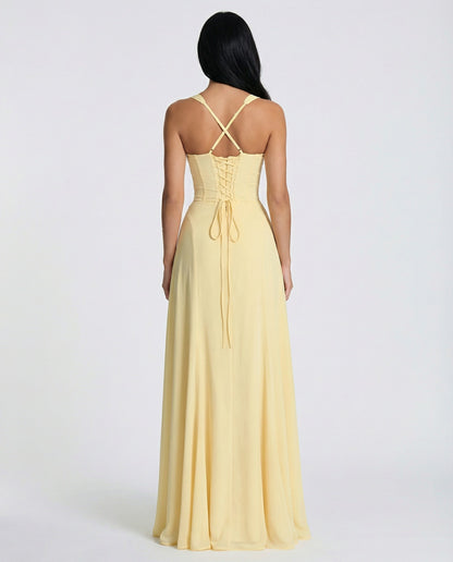 Sweetheart Bustier Maxi Dress