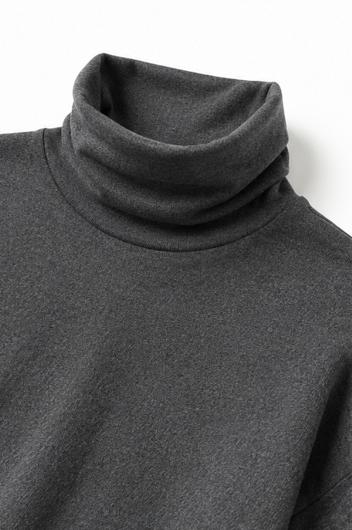 Turtleneck Wide Leg Matching Set