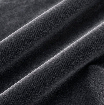 Velvet Pleated Wide Leg Pants